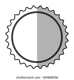 banner blank symbol shadow vector illustration eps 10