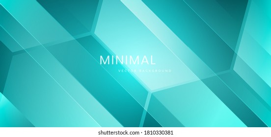 Banner blue hexagon pattern background.Medical and science concept. You can use for ad, poster, template, business presentation. Vector illustration  