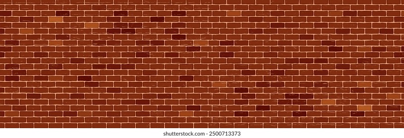 banner brick wall. Used for decoration, advertising design, websites or publications, banners, posters and brochures.