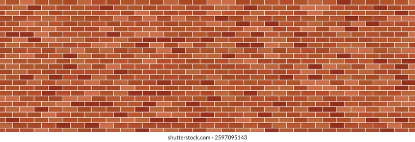 banner brick wall. Used for decoration, advertising design, websites or publications, banners, posters and brochures.