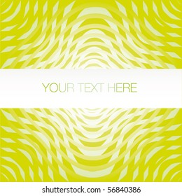 Banner bubble Vector background SAMPLE TEXT