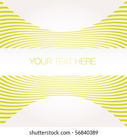 Banner bubble Vector background SAMPLE TEXT