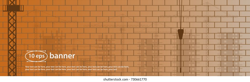 banner, building template, construction