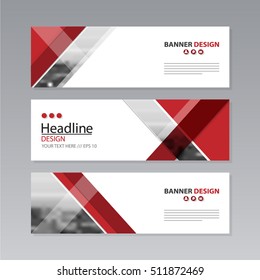 banner business layout template vector design.