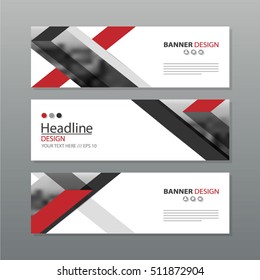 banner business layout template vector design.