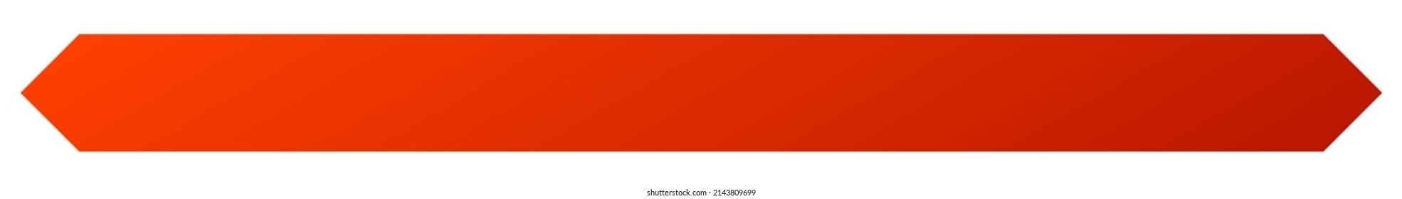 Banner, button, bar shapes with blank, empty space  element