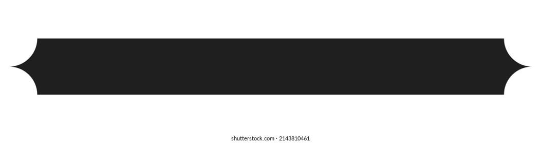 Banner, botón, formas de barra con elemento de diseño de espacio vacío en blanco
