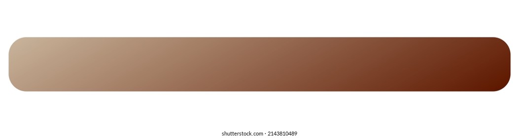 Banner, button, bar shapes with blank, empty space design element