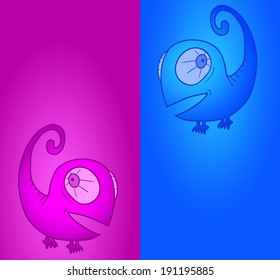 Banner chameleon