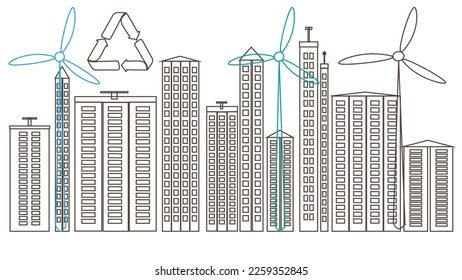 Banner of Clean green environment. Ecology concept and Environmental  design elements for sustainable energy development, Vector illustration Nature, ecology, organic, environment, banners.