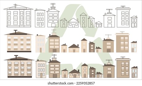 Banner of Clean green environment. Ecology concept and Environmental  design elements for sustainable energy development, Vector illustration Nature, ecology, organic, environment, banners.
