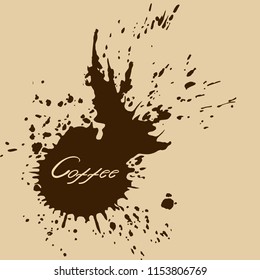Banner of coffee