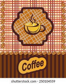 banner with coffee