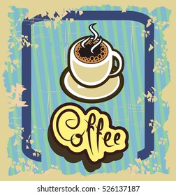 banner with coffee