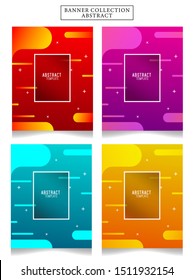 Banner Collection Abstract Vector Template