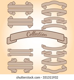 banner collection.Simple banner set.