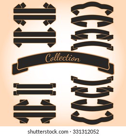 banner collection.Simple banner set.