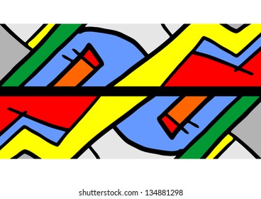 Banner colorful