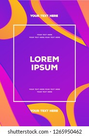 Banner colorful motion vector cover design for landing page concept, banner sale, flyer, poster, invitation, print, invitation, special offer. Web page abstract liquid modern gradient style.10 eps
