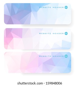 banner conceptual vector website header or banner set banner star group texture colourful abstract background scene technology pile colorful ripple performance modern artistic empty site business blue