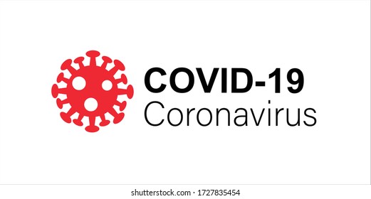 Banner Coronavirus covid-19 and virus sign.  Stop 2019-nCoV outbreak. The worldwide fight against the pandemic. Vector illustration