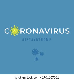 Banner for Coronavirus outbreak : Vector Illustration
