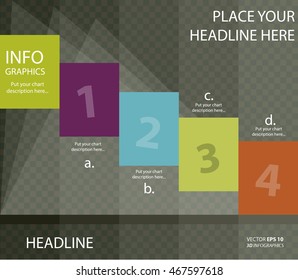 Banner corporate vector layout template for business or non-profit organization
