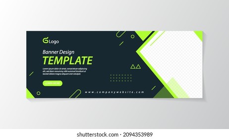 Banner and cover design template with modern style design illustration. Suitable for promotion your product