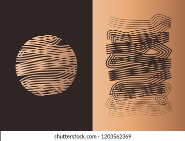 Banner covers template set modern abstract . Vector art illustration