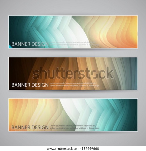 Banner Design Stock Vector (Royalty Free) 159449660