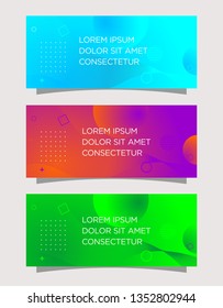 banner design abstract