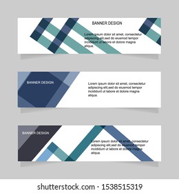 Banner Design Abstract geometric Background  Illustrator