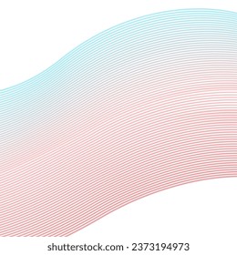 Banner for design with abstract pattern. Concept of transgenders