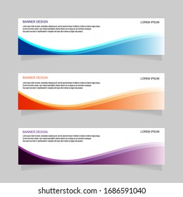 Banner design abstract template background