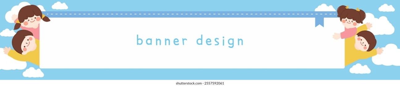 Banner design in the background of the event