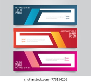 Horizontal Orange Deep Grey Color Simple Stock Vector (royalty Free 