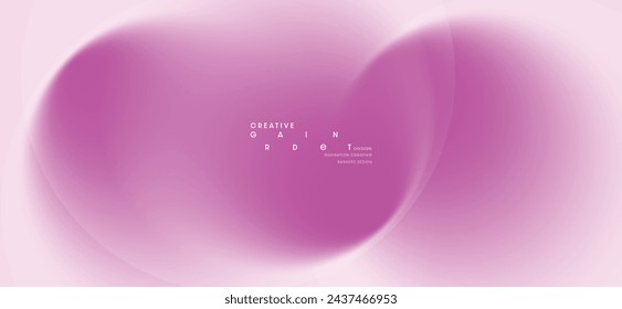 Banner design with blurred modern abstract gradient background.Modern design patterns. EPS vector illustration.