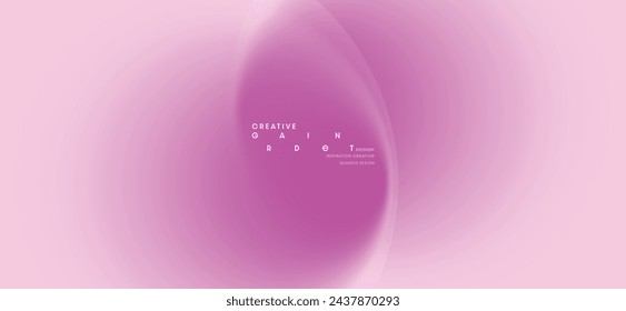 Banner design with blurred modern abstract gradient background. Modern design patterns for brochure and website. EPS vector illustration.