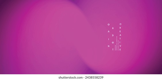 Diseño de banner con fondo de tono púrpura degradado abstracto moderno desenfocado. Patrones de diseño modernos para folletos y sitios web. Ilustración vectorial EPS.