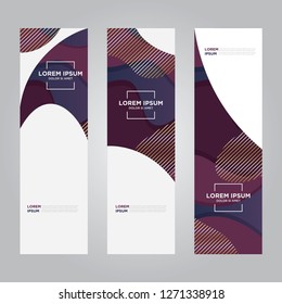 banner design. Creative backgrounds. Trendy design. Eps10 vector