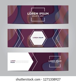 banner design. Creative backgrounds. Trendy design. Eps10 vector