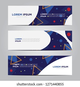 banner design. Creative backgrounds. Trendy design. Eps10 vector