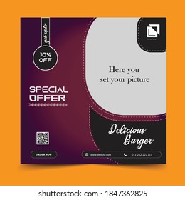 Banner design Digital media banner Template design