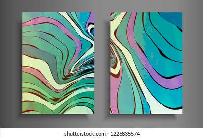 banner design element brochure flyer template, abstract waves pattern poster cover design, business advertisement, magazine ads, catalog, book, infographics element vector layout in a4 size