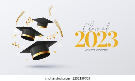Graduation Cheers - Graduation Party Bunting Banner - Black Party Decorations - Congrats Grad 2017