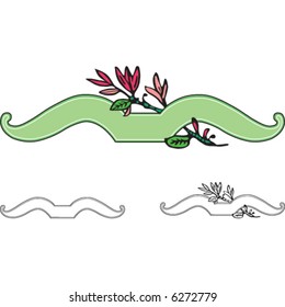 Banner design for graphic element.
