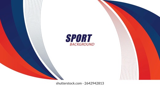 The banner design has the concept of celebrating National Sports Day with athletes from football, badminton, basketball and martial arts. National sports game concept. grunge style athlete silhouette.