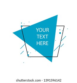Banner design illustration template. Vector for banner, greeting cards, advertising or print.