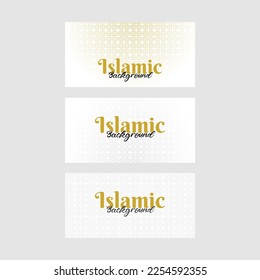 banner design with Islamic theme