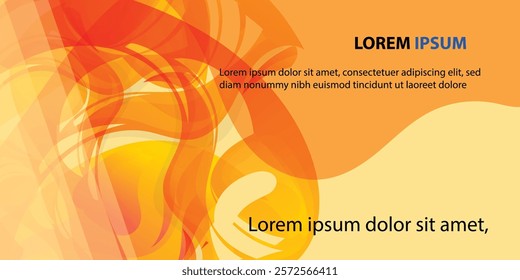 Banner design with modern design 